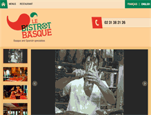 Tablet Screenshot of le-bistrot-basque.com